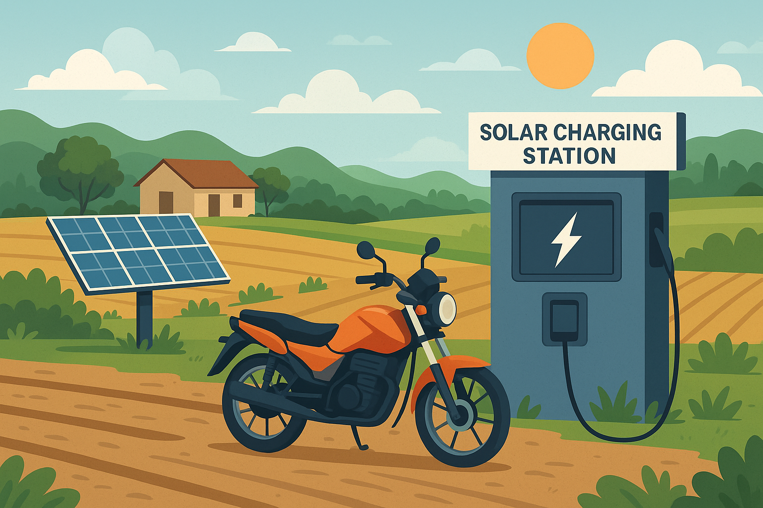 solar charging station
