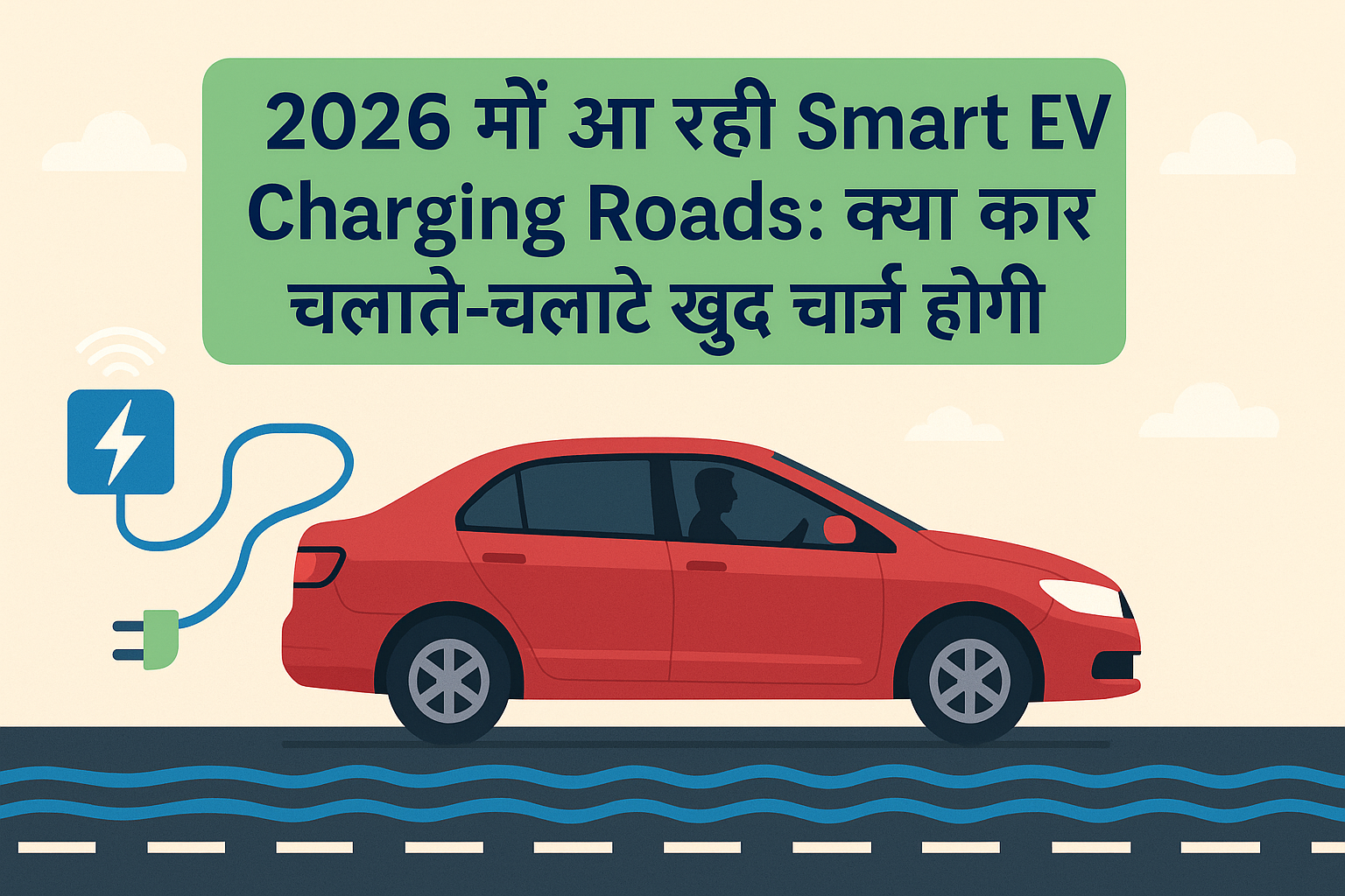 2026 में आ रही Smart EV Charging Roads: